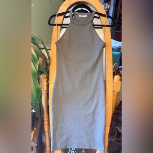 🔥ZARA high neck body-con tank dress 👗